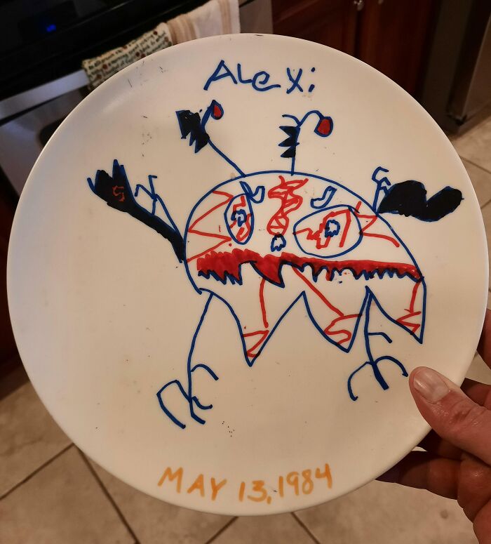 I Think I Nailed This Kindergarten Assignment: "Make A Pretty Picture For Mother's Day"