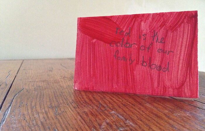 9-Year-Old Niece Gave This To My Mom For Mother's Day