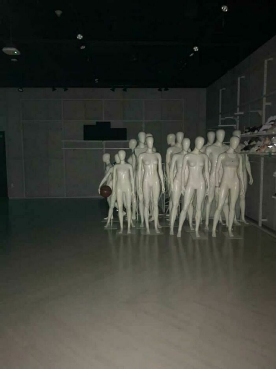 There Just Standing There