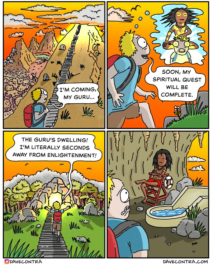 New Whimsically Dark Comics By Dave Contra That You Won’t Believe Your Eyes