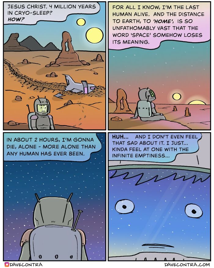 New Whimsically Dark Comics By Dave Contra That You Won’t Believe Your Eyes