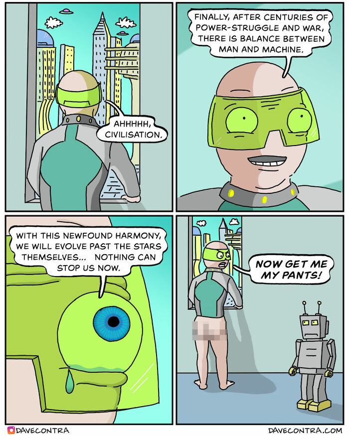 New Whimsically Dark Comics By Dave Contra That You Won’t Believe Your Eyes