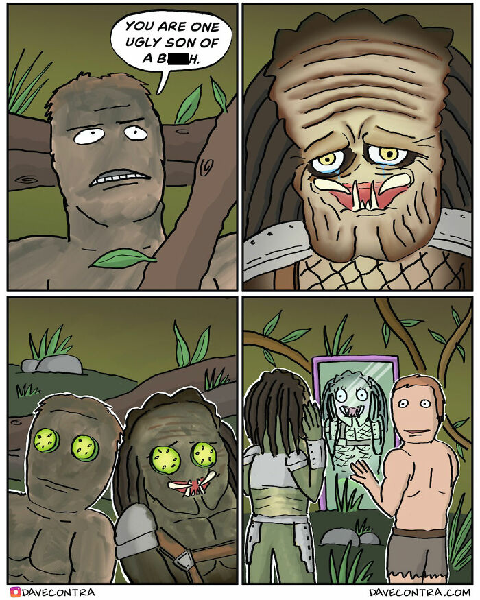 New Whimsically Dark Comics By Dave Contra That You Won’t Believe Your Eyes