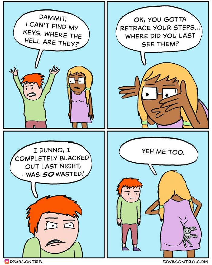 New Whimsically Dark Comics By Dave Contra That You Won’t Believe Your Eyes