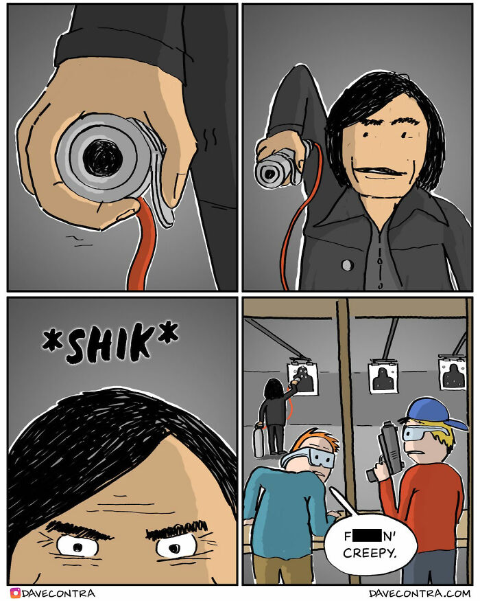 New Whimsically Dark Comics By Dave Contra That You Won’t Believe Your Eyes