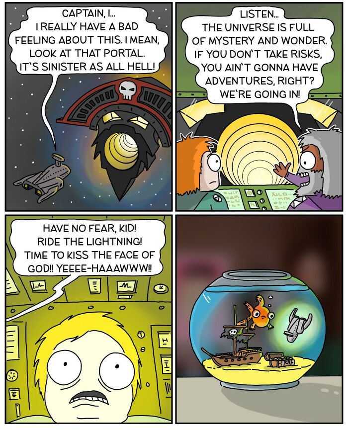 New Whimsically Dark Comics By Dave Contra That You Won’t Believe Your Eyes