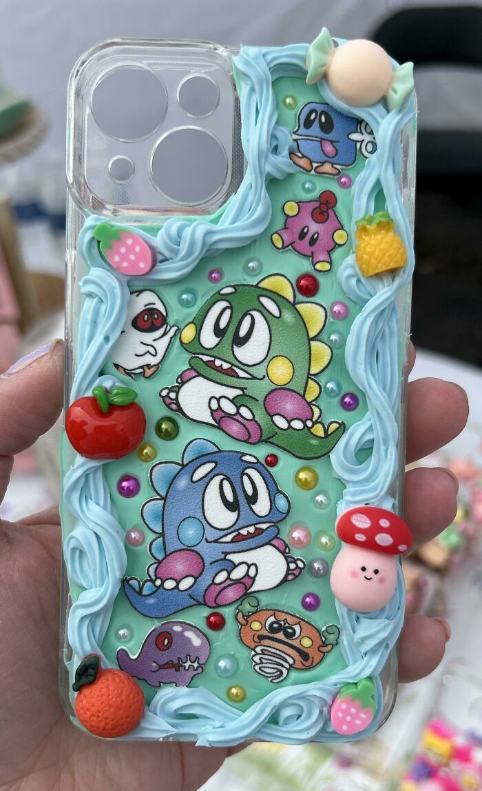 Bubble Bobble Decoden Phone Case