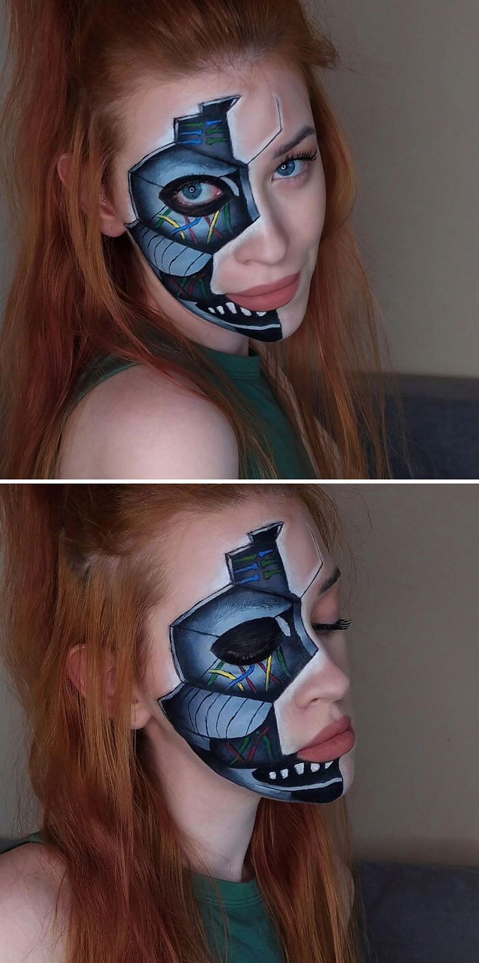 There's Still A Trace Of Body Paint