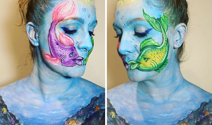 Any Fin Is Possible With Body Art, Dear Cod, I Laughed So Hard Creating This One