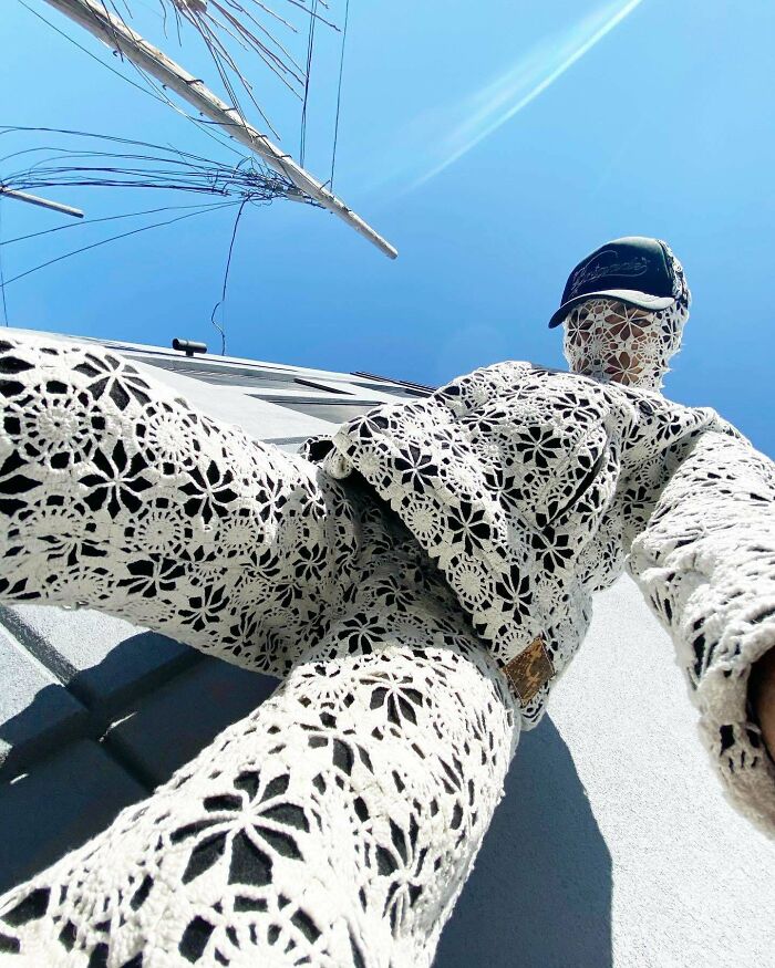 I Upcycled Vintage Crochet Into This Set, Hope Y’all Like It