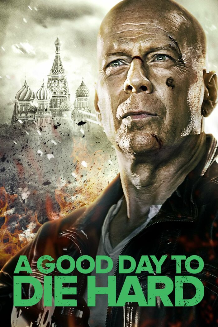 A Good Day To Die Hard movie poster 