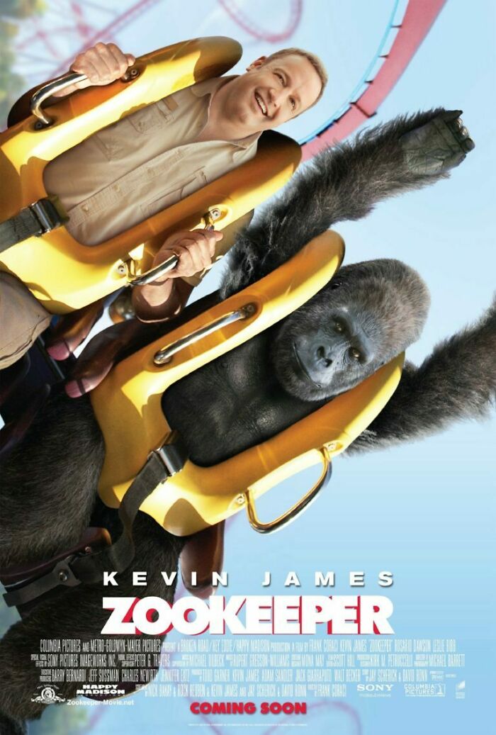 Zookeeper movie poster 