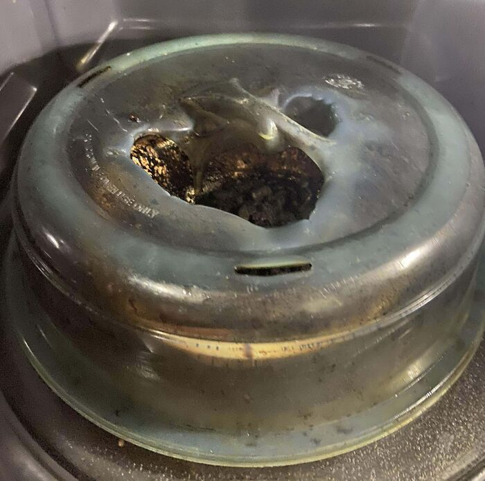 I Microwaved Some Beans For 12 Minutes Instead Of 1 Minute And 20 Seconds