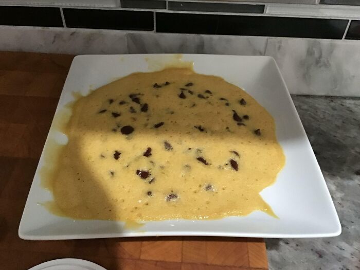 Microwaved Cookie I Made At Midnight