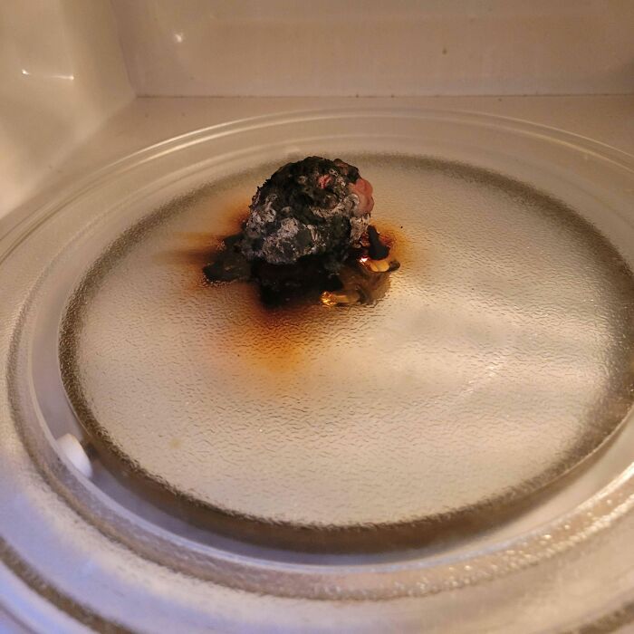 Microwaved Sweet Potato