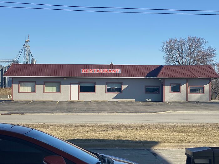 I Am Convinced That This Is A Restaurant