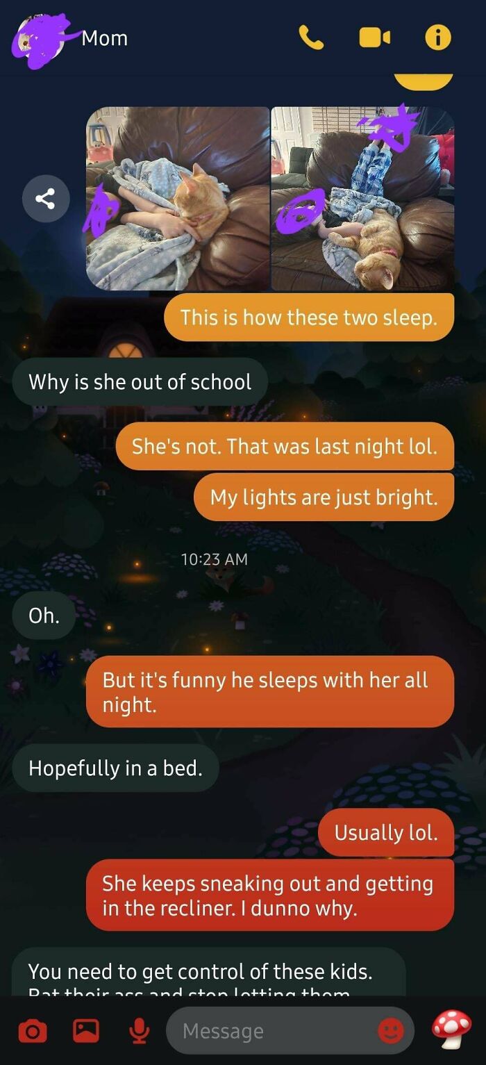 I Don't Get Why She's So Mad I Let My Kid Sleep On The Recliner Or Couch Sometimes ?