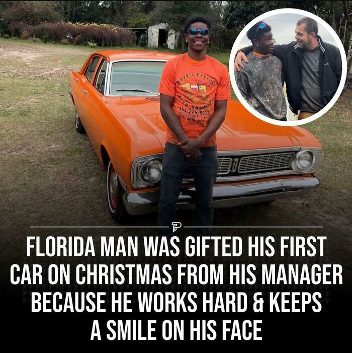 Florida Man In A Wholesome Context. It's A Christmas Miracle