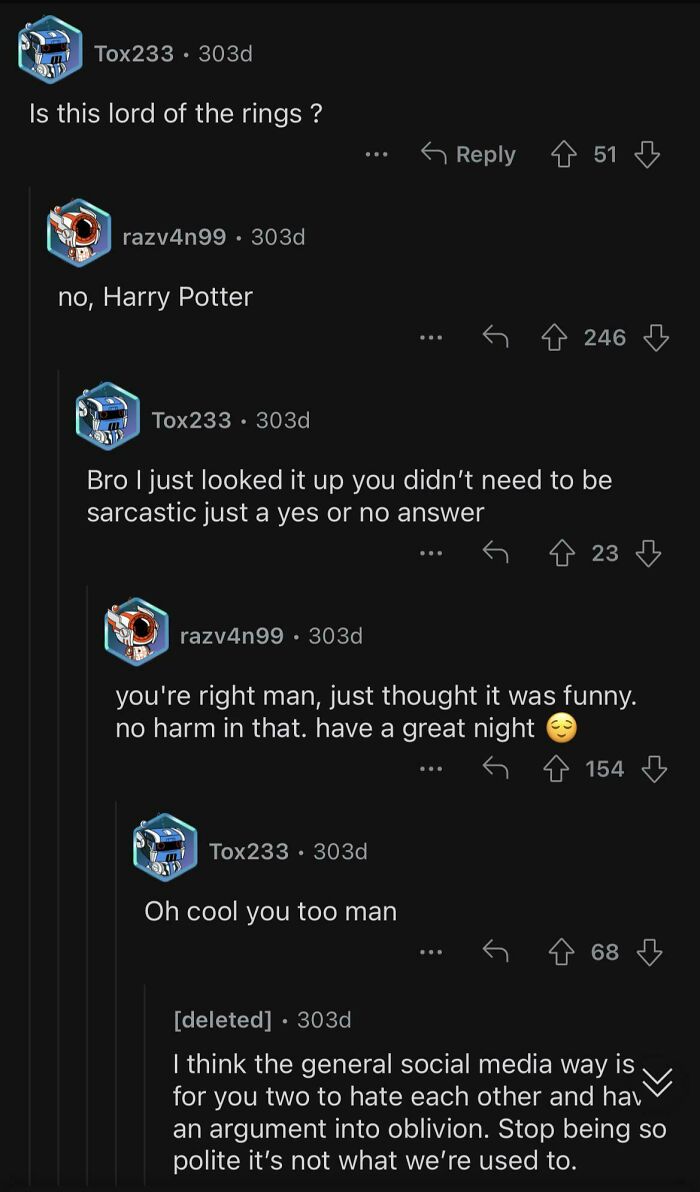 Two People Acting Like Adults