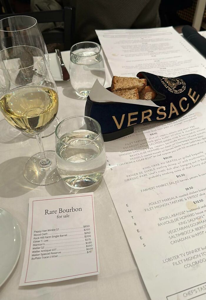 Bread In A Versace Shoe