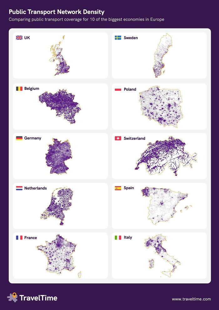 Public Transport Network Density