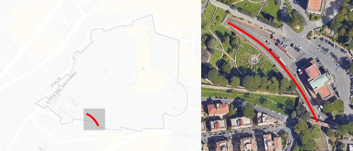 With Just Two 300 M Tracks, Vatican City Has The World's Shortest Railway Network