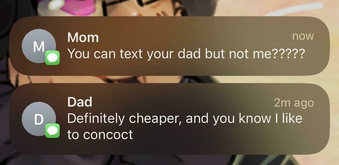Apparently I Can’t Text My Dad Without Texting My Mom