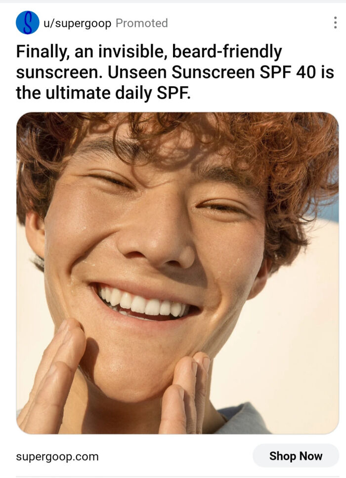 To Promote A Beard Friendly Sunscreen