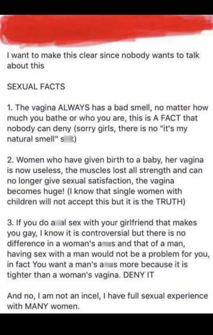 Sure, Bro. You “Know” Women 🙄