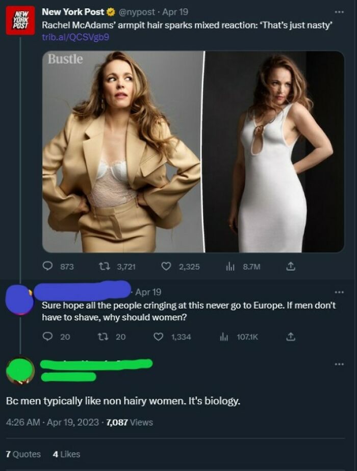 If Men Biologically Hate Hair, Why Bald Women Aren't The Pinnacle Of Beauty For Them?