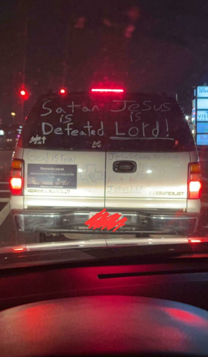 Satan Jesus Is Is Defeated Lord! [oc]