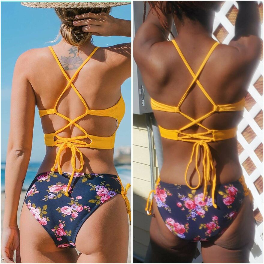 This Is My First Time Buying A 2 Piece In 35 Years And I Did Not Expect To Look Better Than Adobe Photoshop!
