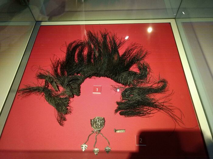 El único ejemplo que se conserva de la cresta del casco de un centurión romano