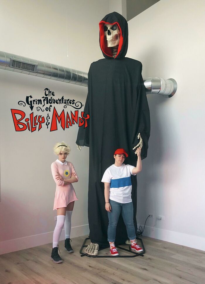 Grim Cosplay For The Home Depot Skeleton!