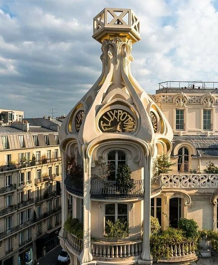 The Félix Potin Building, Paris, France