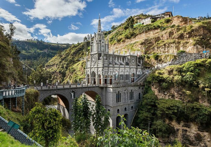 Shrine Of Our Lady Of Las Lajas - Gothic Revival - Ipiales, Colombia