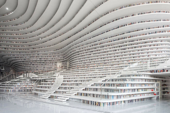 Tianjin Binhai New Area Library - Tianjin, China