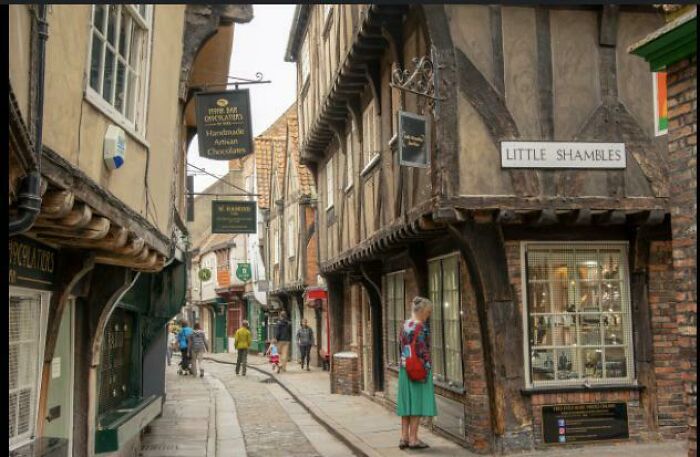 The Shambles In York, England