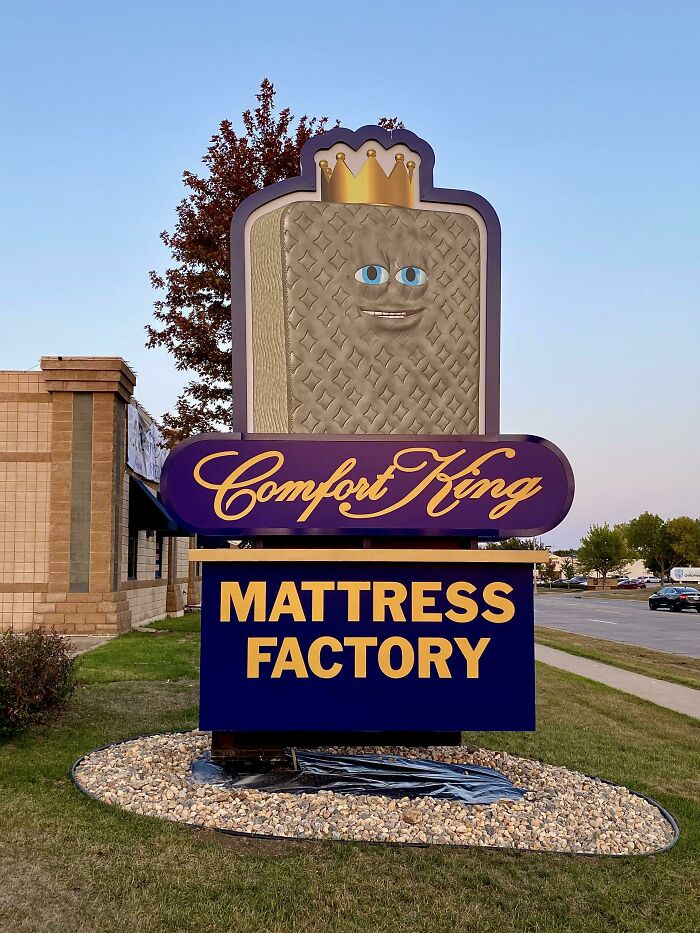 Someone Paid Money For This To Be Their Sign And Logo/Mascot. I’m Convinced This Is Drug Lord’s Money Laundering Business