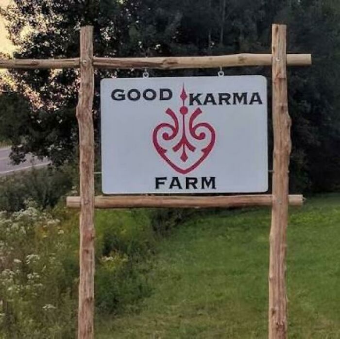 If It Were Level With Karma I'd Feel Better, But There's No Way To Balance This Logo