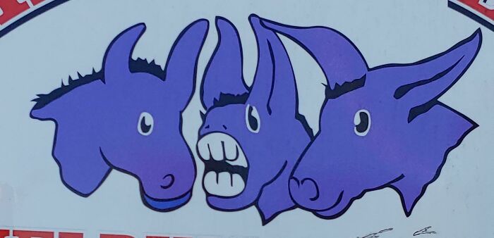 Saw This Terrifying Logo Today