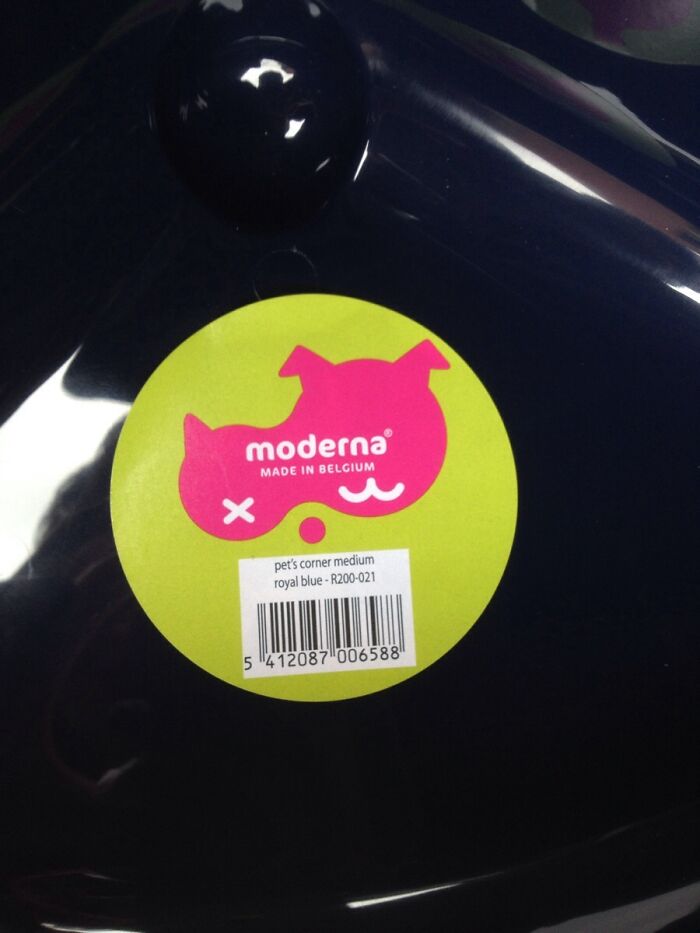 This Pet Supplies Company's Logo Is Meant To Depict A Cat And A Dog, But What I See Is A Dead Bird