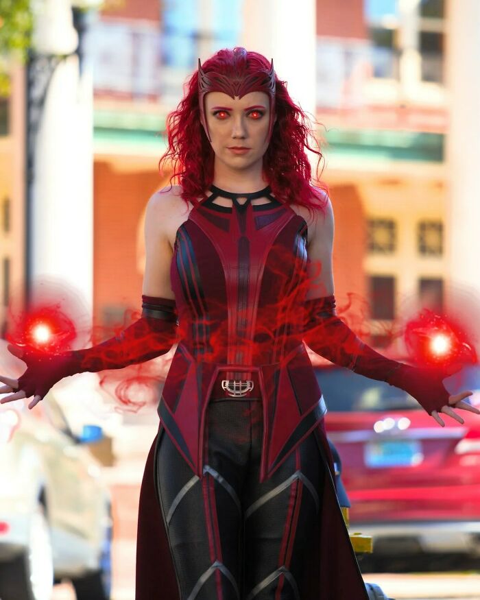 Scarlet Witch From Marvel Comics Cosplay!
