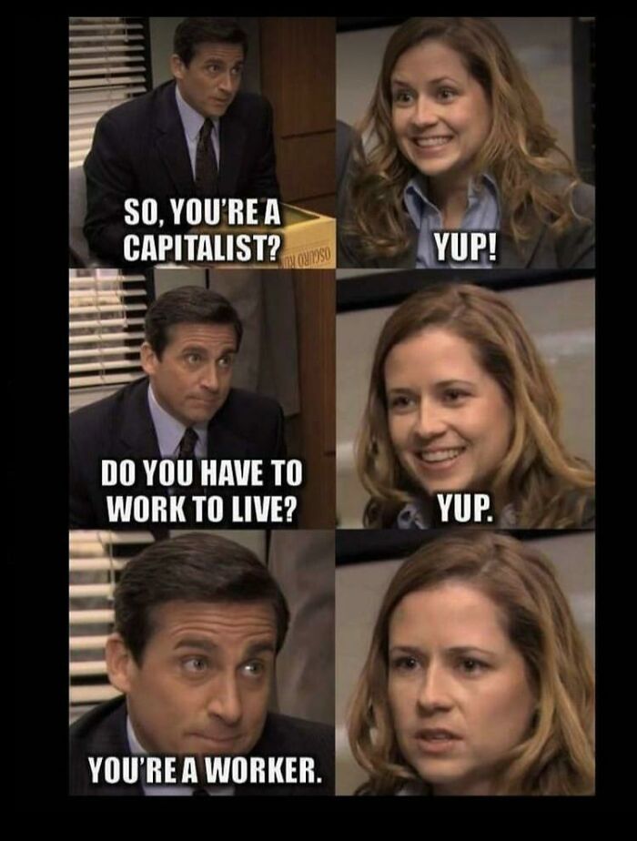 Just A Friendly Reminder To The Working Class Traitors That Defend This Horrible System