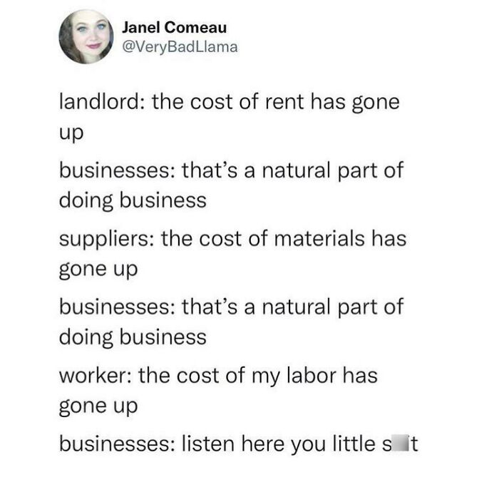 Ohhhh So When We Do It It's An Issue. Cool Cool Cool * Starts Unionizing *