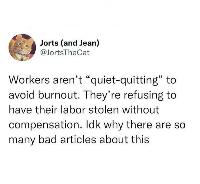 A Big Misunderstanding