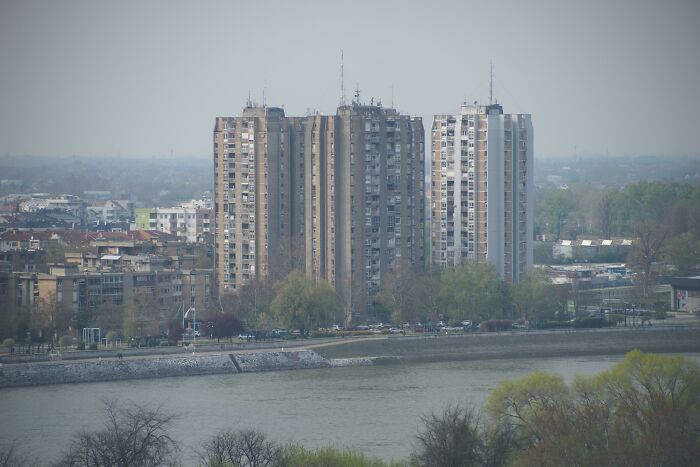Brutal Buildings In Novi-Sad, Serbia