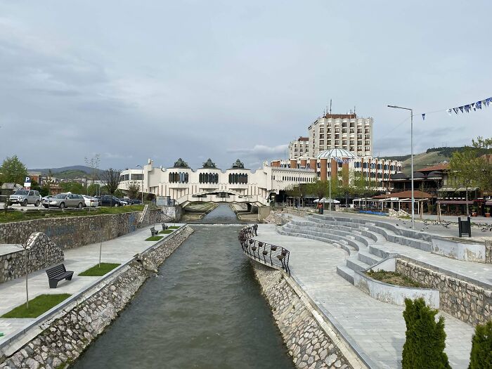 Hotel "Vrbak", Novi Pazar, Serbia. Built In 1976 With A Bit Of An Oriental Touch To Suit The Ethnicity That Lives In This Area