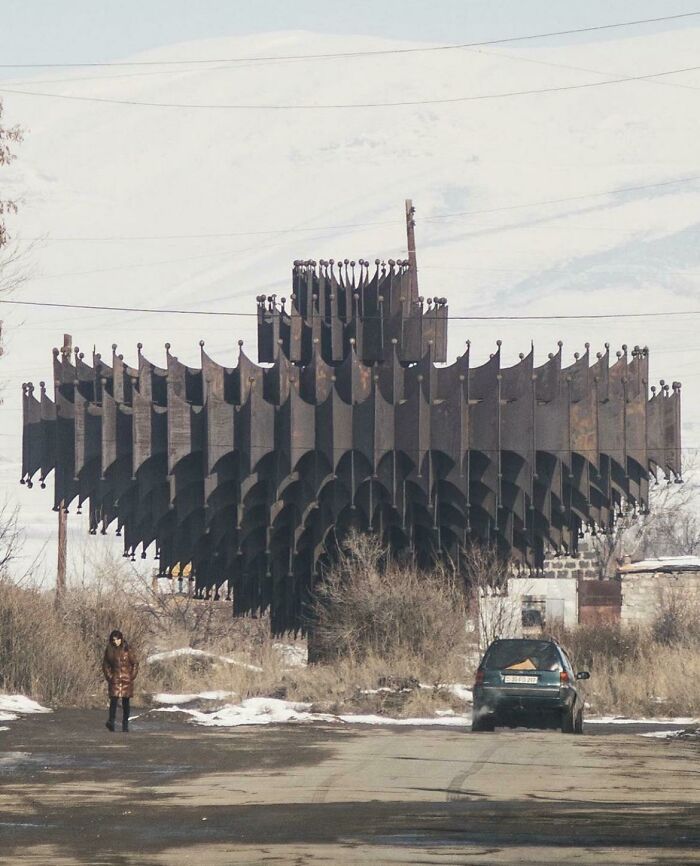 The Iron Fountain - Gyumri, Armenia
