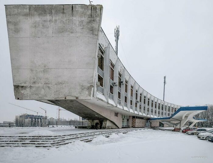 Lviv Bus Terminal Stryiska 109, Lviv, Built In 1980 Architect: V. Sahaydakivsky, M. Stoliarov Engineer: V. Boykiv, A. Yefremov. (C) Bacu / Photo By Dumitru Rusu